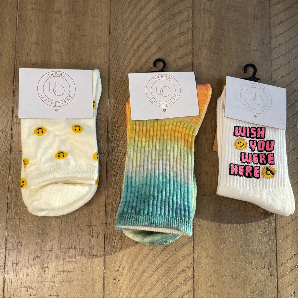 NWT UO Sock Bundle - 3 Pairs
